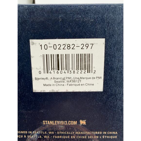 NEW STANLEY×PENDLETON Stacking Vacuum Pint Glass Tumbler Set Stainless Steel - Picture 2 of 9